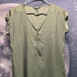 Express Silk Dress Shirt